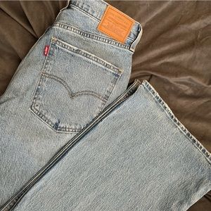 Levi’s 70s high rise flare jeans